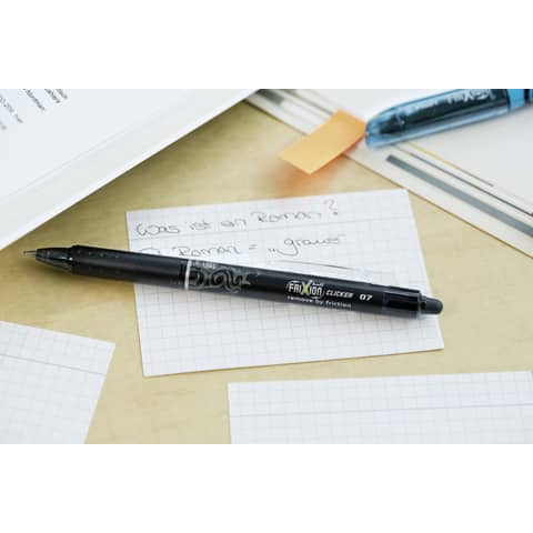 Penna a sfera cancellabile Pilot Frixion Ball Clicker 0,7 mm nero 006790